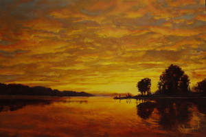 Sunset after the storm